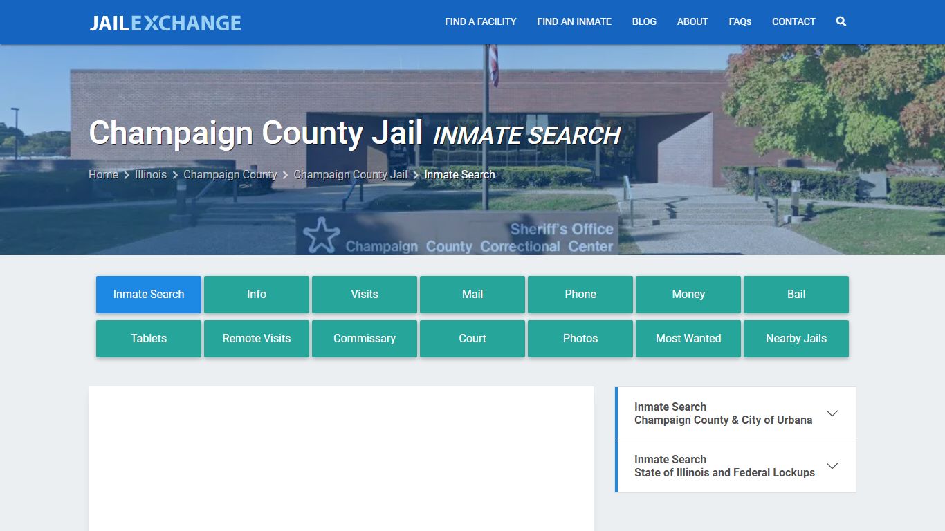 Inmate Search: Roster & Mugshots - Champaign County Jail, IL